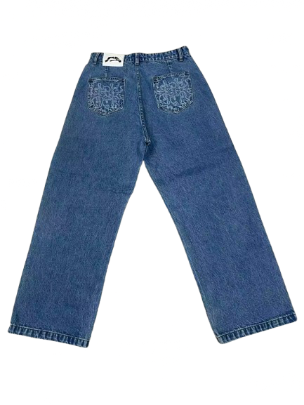 (FREE-FORMED.) DENIM JEANS